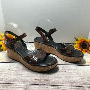 Donald J Pliner Wedge Platform Sandal